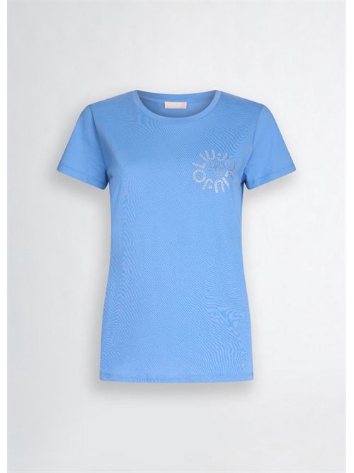 t-shirt donna blu LIU JO | WA5143JS923/M9442